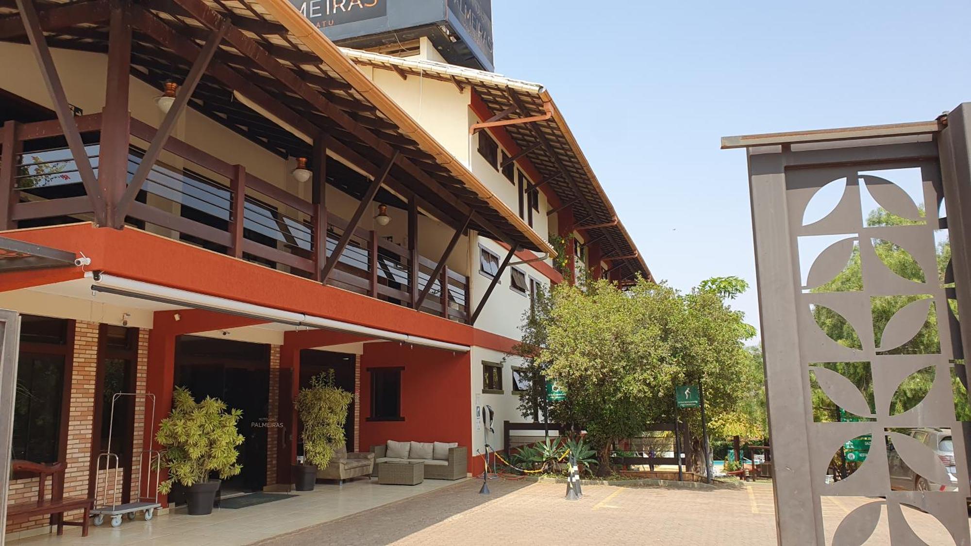 Hotel Das Palmeiras Paracatu Buitenkant foto